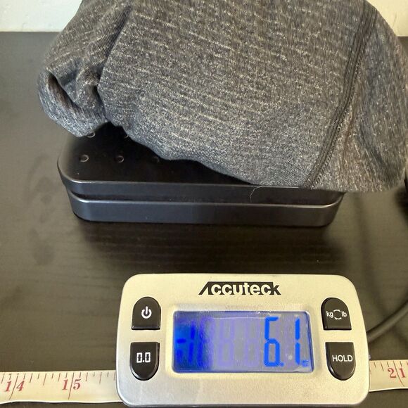 Lululemon Size 12 Wild Sports Bra Tank Top Heathered Black Strappy Athleisure - Picture 9 of 9